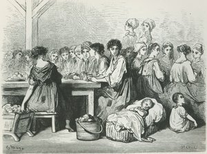 セビリアのシガーメーカー、バロンChの「L&39;Espagne」よりダビリエ、パリで出版、1874